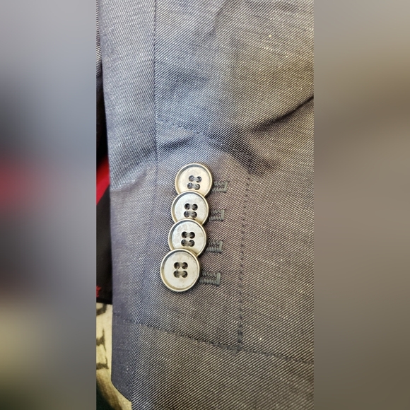NWOT TRISTAN classy denim blazer small - Picture 6 of 6